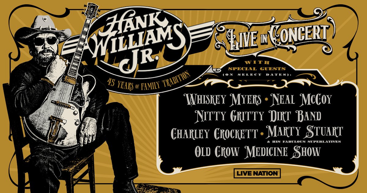 Hank Williams Jr. Will Be Touring Again in 2024 And We Have Tickets